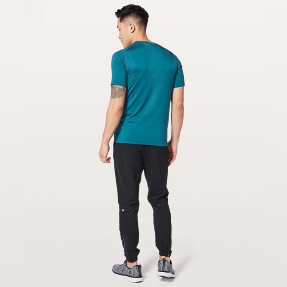 Lululemon Metal Vent Tech Short Sleeve in Capri Teal Mens Size Extra Large XL - Picture 4 of 6